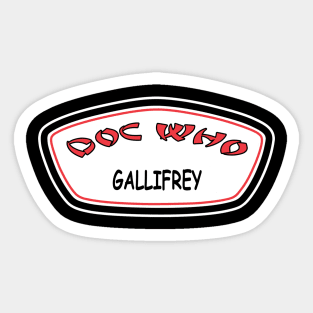 Doc Who? Sticker